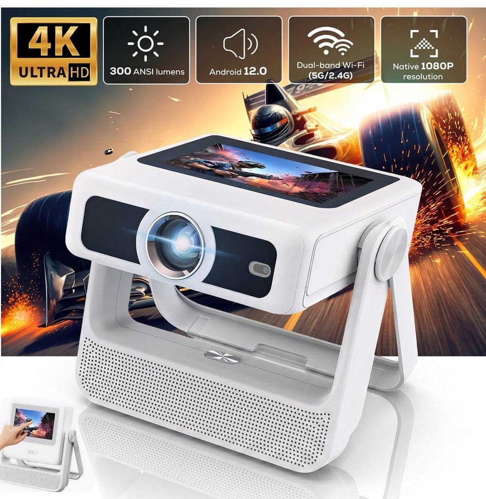 A5 Pro Smart Portable Projector
