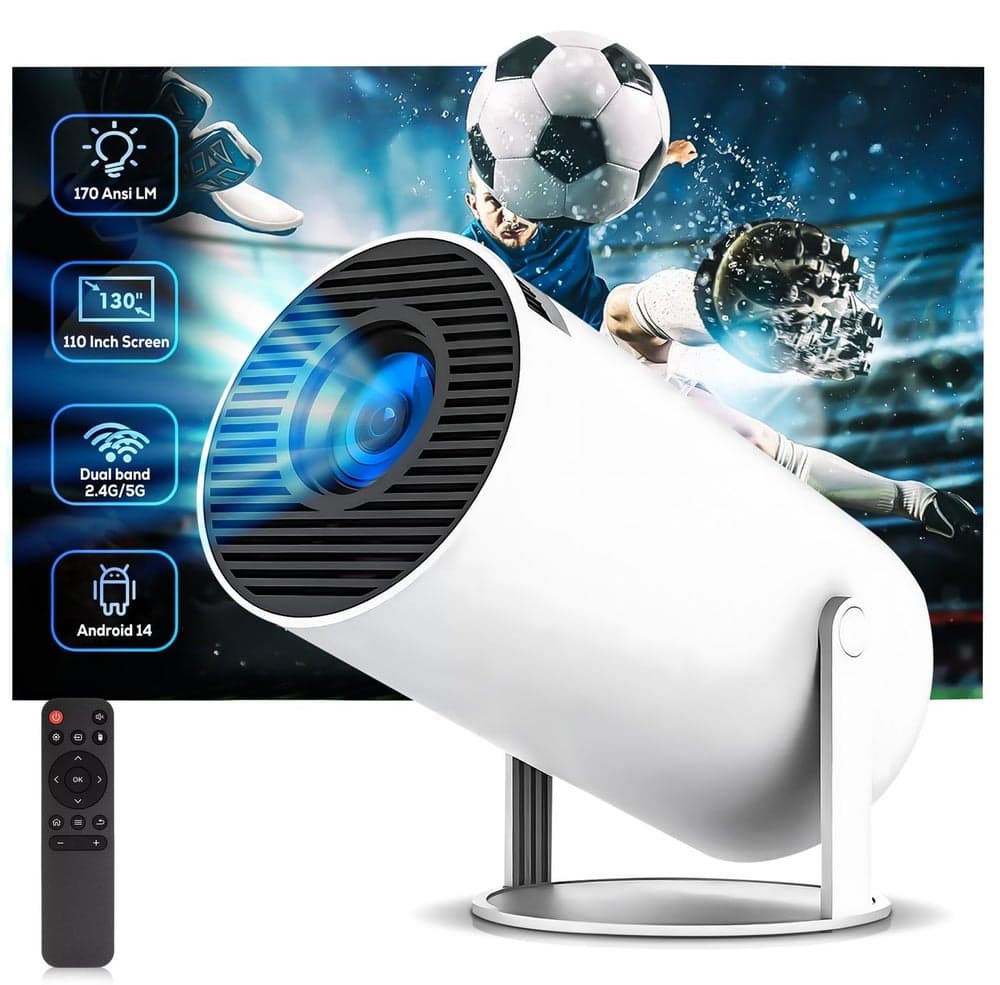 HY300 Pro+ Smart Projector