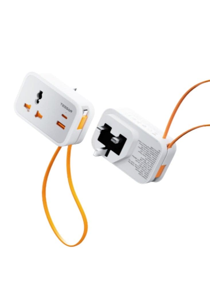 Small Universal Wall Adapter with USB-C PD 20W